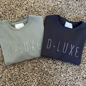 DECJUBA short sleeve sweatshirt size large